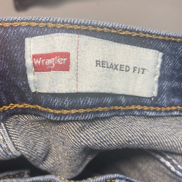Wrangler Jeans Mens Size 38x30  Blue Denim RN 130273 Relaxed Fit Straight Leg - Picture 4 of 7